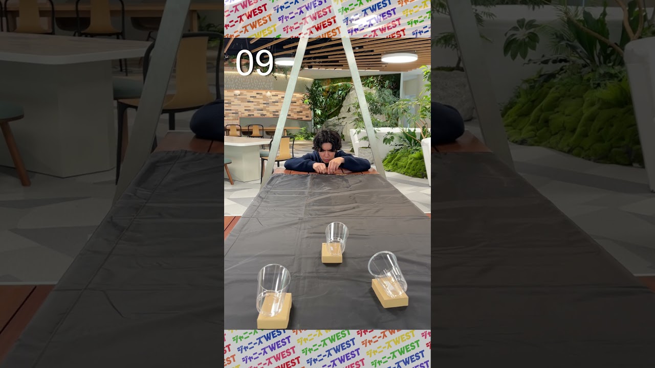 🌈ジャニーズWEST流🌈ゴム鉄砲チャレンジ！ 藤井流星編