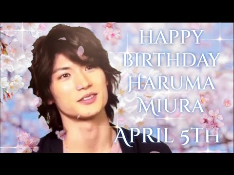【三浦春馬】🌸Happy birthday! April 5th 🌸