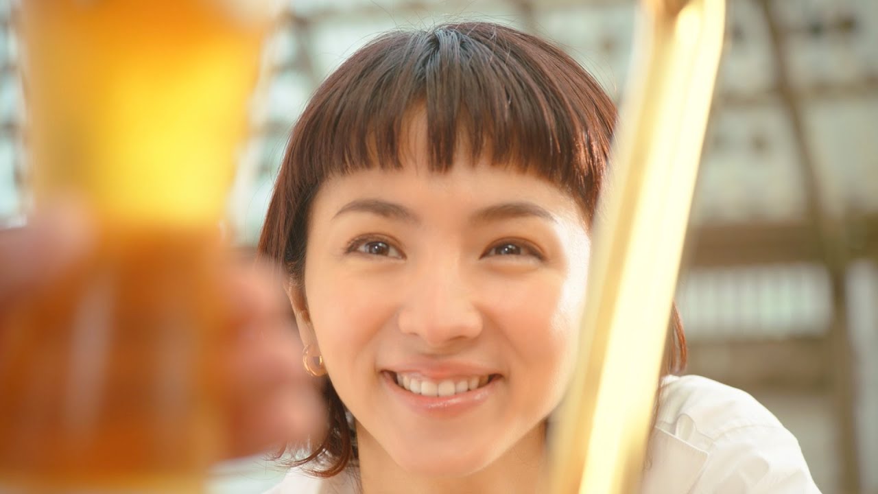 満島ひかり「あぁ～～～、おいしいっ！」 キリン一番搾り新TVCM「大体験会 満島ひかり」篇