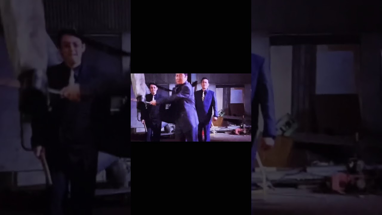 目が完全にイっちゃってる#修羅#松方弘樹#哀川翔