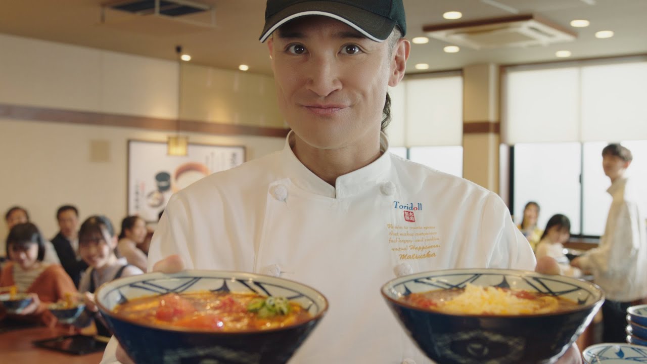 丸亀製麺×株式会社TOKIO「やってきました、トマたまカレーうどん」篇