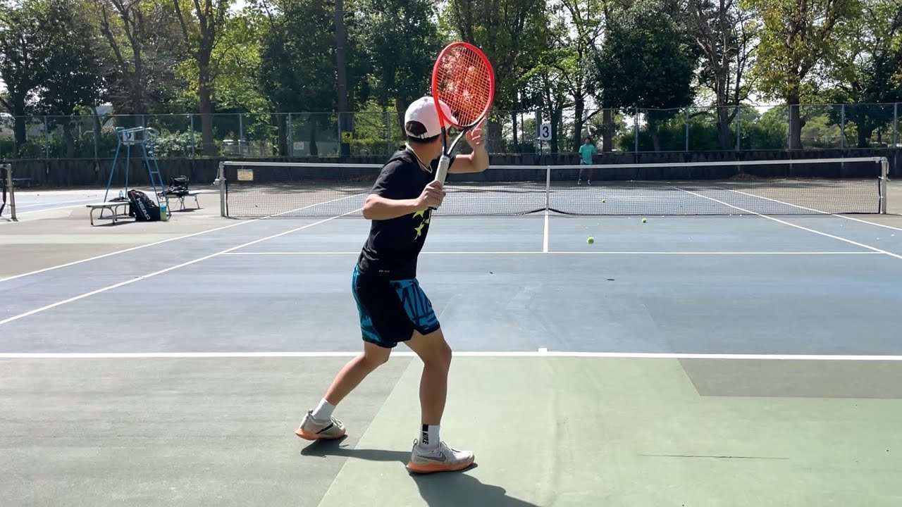 錦織圭とナダルをMIXさせたプレースタイルを目指します