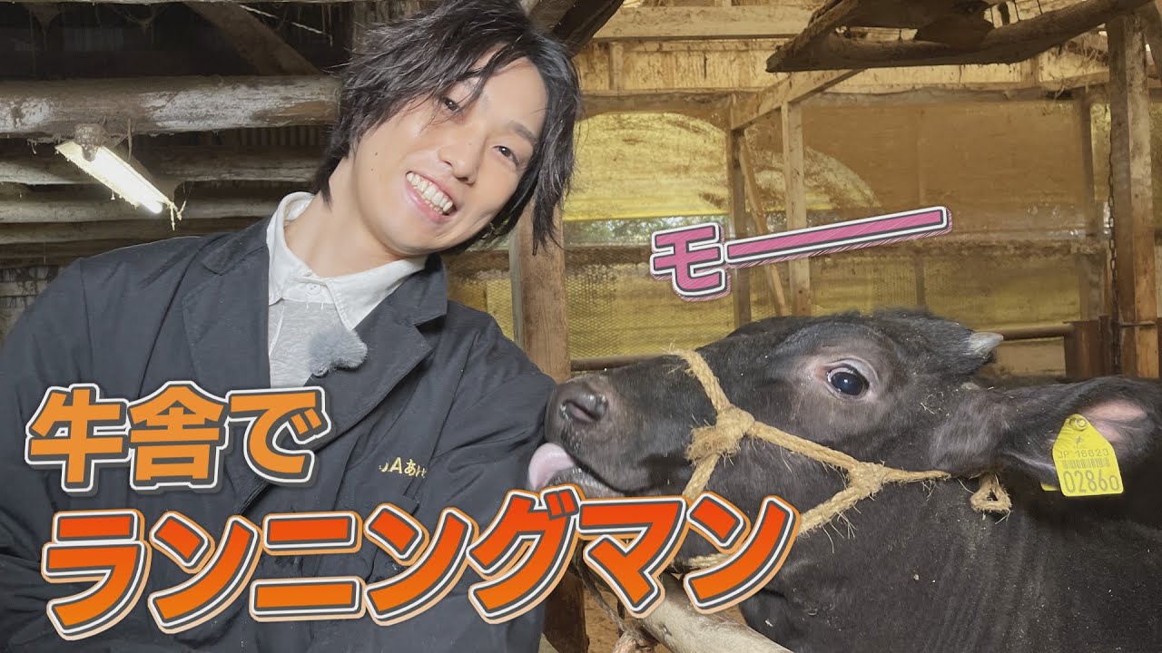 極上お肉をゲットせよ！FANTASTICS堀夏喜が牛舎でランニングマン講座！？