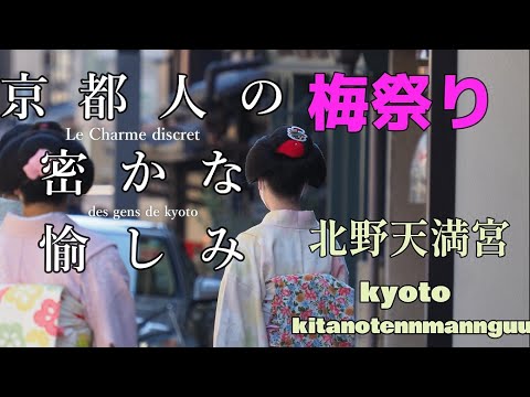 京都北野天満宮　梅まつり