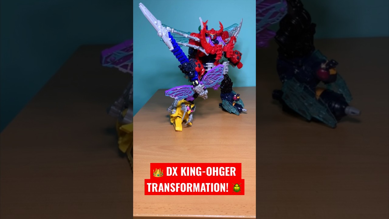 DX King-Ohger Transformation!  #shorts #kingohger #sentai #ohsamasentai #powerrangers #王様戦隊キングオージャー