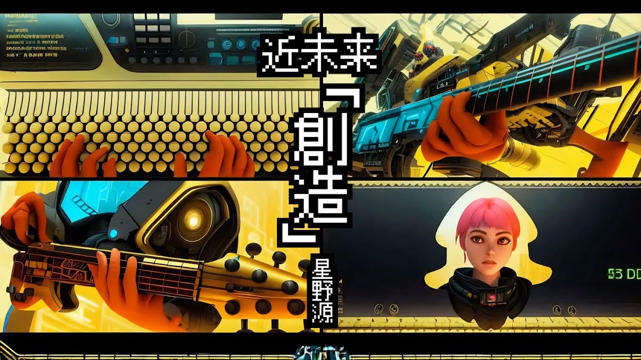 【 kaiber 】星野源 / 創造〈アレンジカバー〉（クロマトーン / CHROMATONE-MINI）