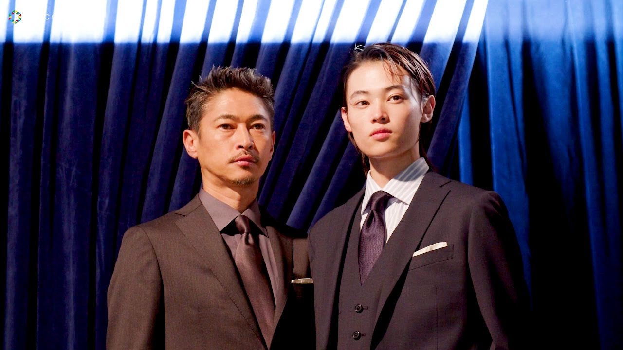 窪塚愛流、父・窪塚洋介と初体験！「はじめてスーツ同士で並んだ」　『ザ・スーツカンパニー』屋号変更発表会