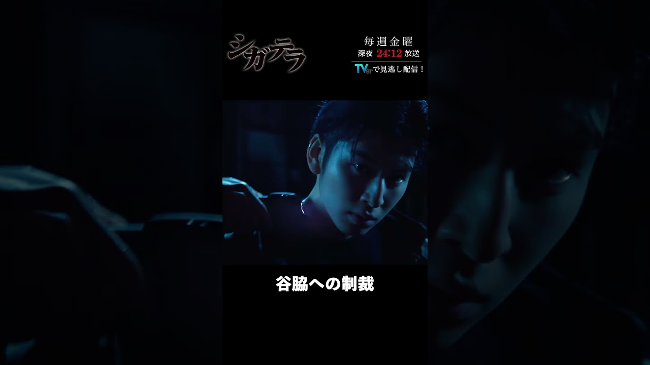 「#シガテラ」【谷脇への制裁ver.】 テレビ東京系 毎週金曜24時12分から放送&TVerで配信中！#醍醐虎汰朗 #関水渚 #長谷川慎 #shorts