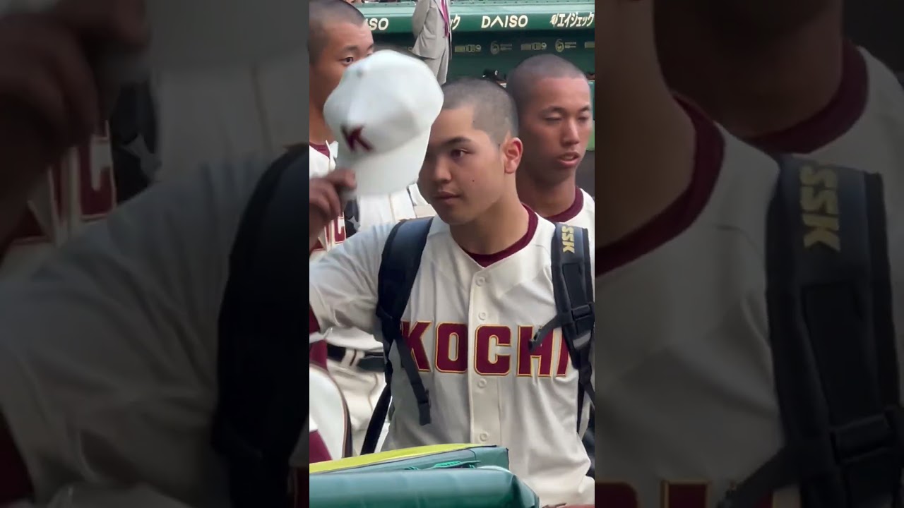 センバツ高校野球 高知が履正社に勝ち3回戦進出#shorts センバツ高校野球 高知高校が履正社（大阪）に３対２で勝利　７回までノーヒットも８回に逆転