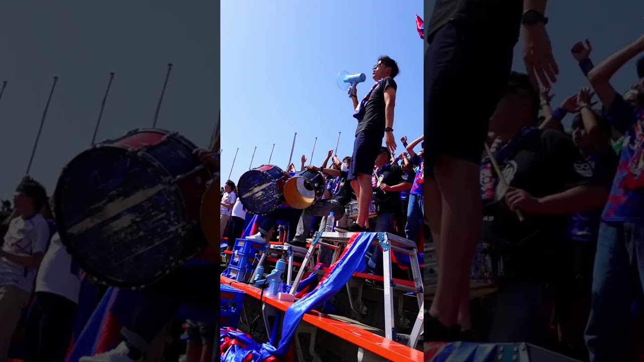 《ヴァンフォーレ》ゴール裏応援～HINCHAS（インチャス）～⚽FC町田ゼルビア戦 #vfk #jリーグ