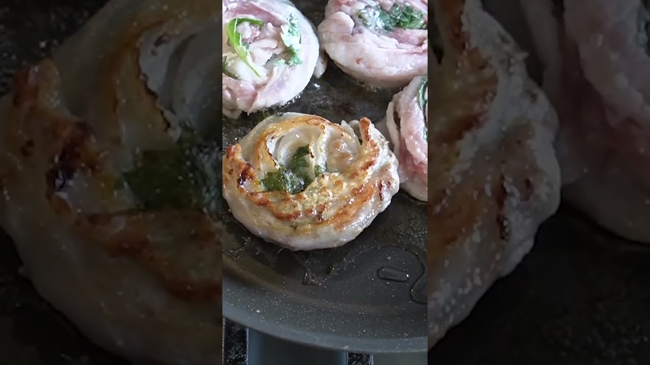 包丁いらず超簡単お手軽レシピ！豚肉のぐるぐるステーキの作り方