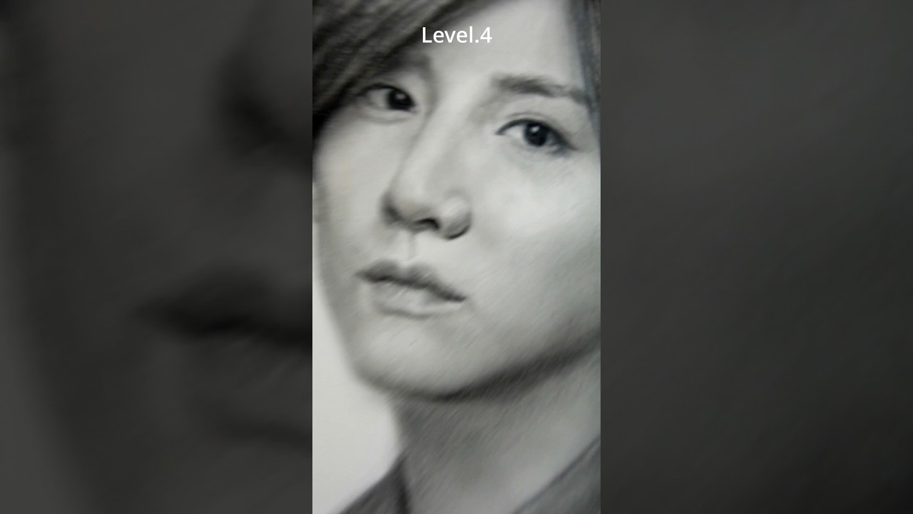 京本大我をレベル別に描いてみた。#shorts #drawing #京本大我 #sixtones