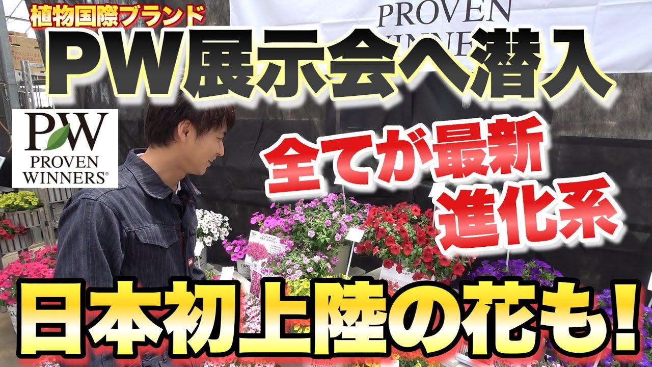 【大潜入！】世界的なブランドPW展示会へ行ってきました【ガーデニング】【園芸】