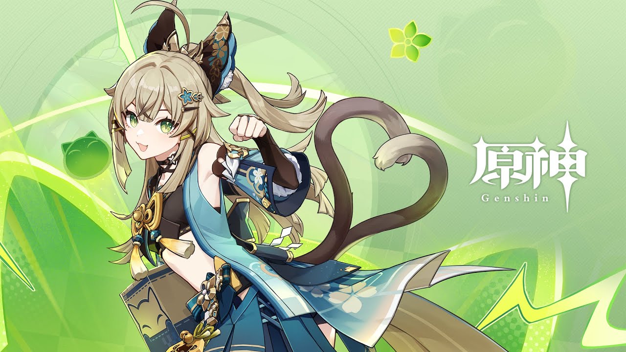 【原神】チュートリアル動画　綺良々「にゃんにゃん疾走」（ナレーション 津田健次郎ver.）