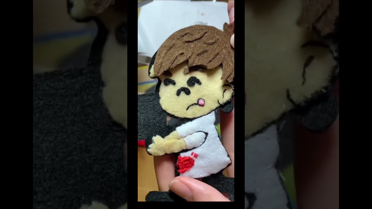 手作りグッズ作ってみた//フェルト//佐野玲於//ワッペン#shorts #generations #手作りグッズ