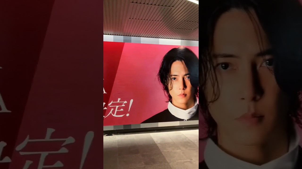 #山下智久 #SWEETVISION 渋谷駅ジャックキャンペーン #TomohisaYamashita @tomo.y9 #shibuya #ads #only4promo #山p頑張れ