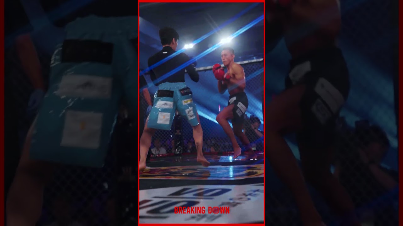 BreakingDown8 咲人 vs 黒石高大 ハイライト #shorts