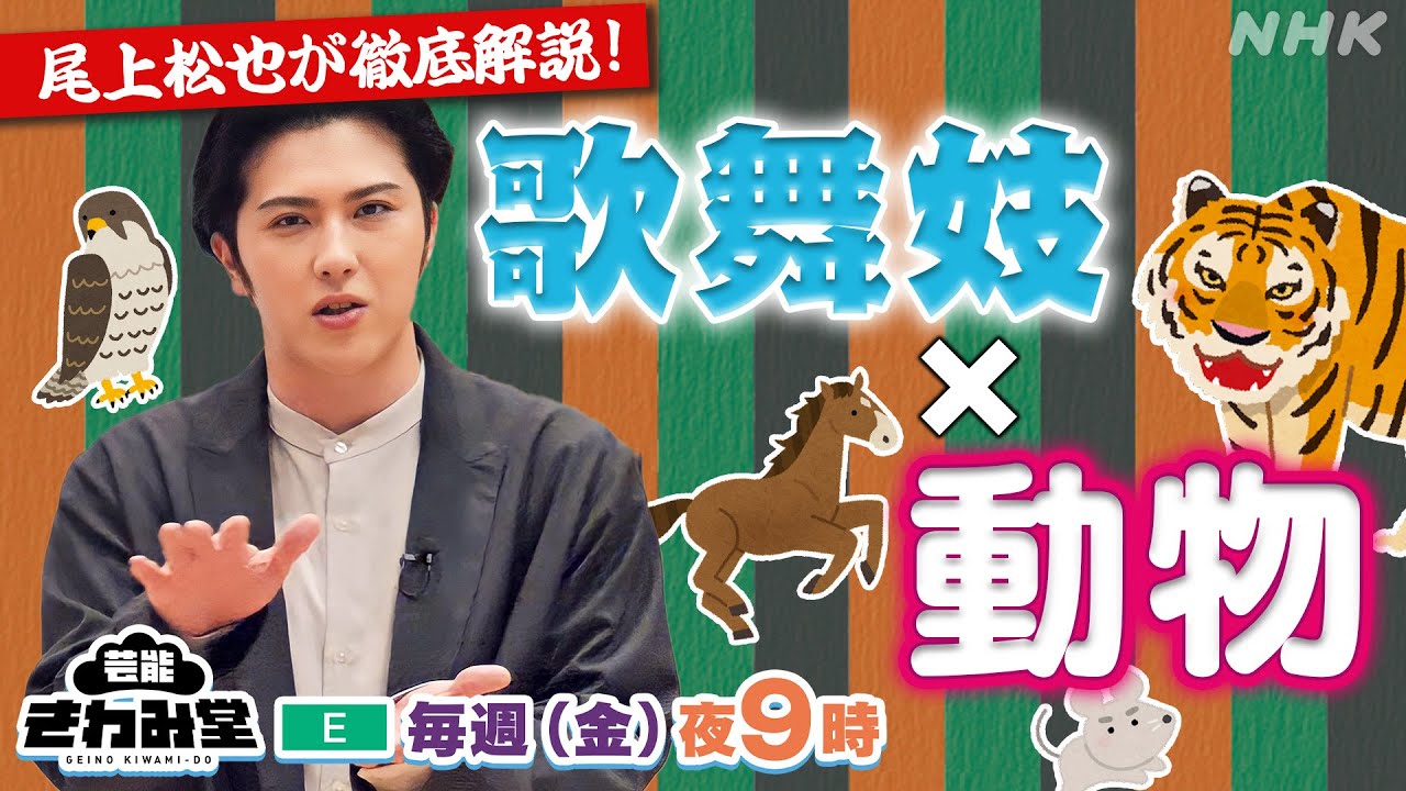 [芸能きわみ堂] 馬も狐も大活躍！「歌舞伎に出てくる動物たち」尾上松也の歌舞伎ワールド(その2) | NHK