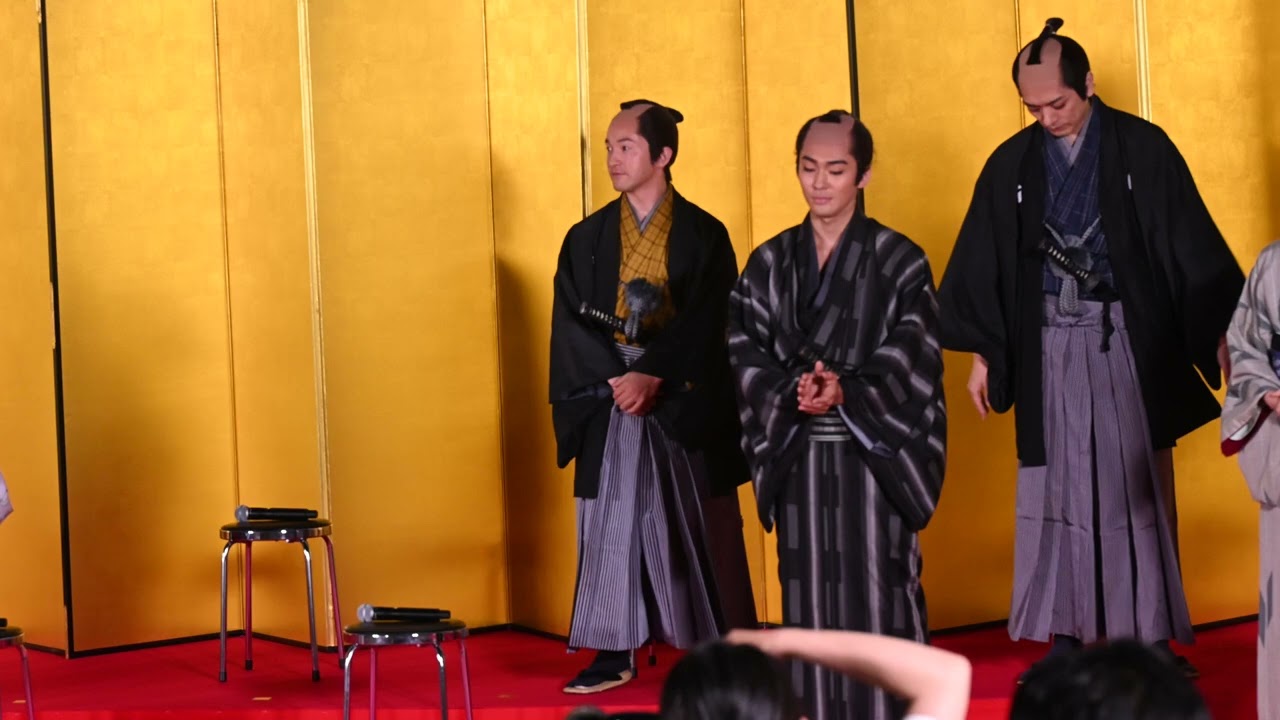 「鬼平犯科帳」レギュラー出演者発表会見・出演者登壇