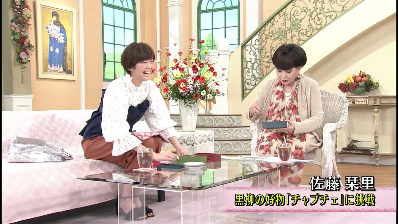 徹子の部屋 佐藤栞里　「“愛されキャラ”で人気急上昇中！素顔は…」