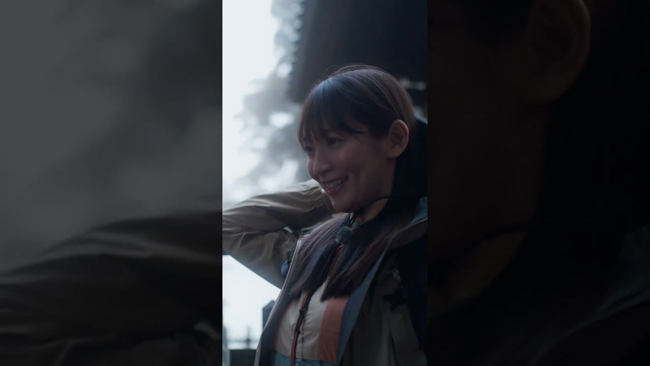 第一村人ならぬ第一鬼に遭遇。#山歩しよう #吉岡里帆  #井浦新