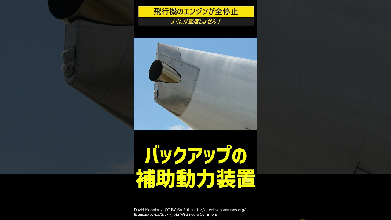 飛行機のエンジンが全停止！一体どうなる？#shorts