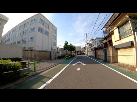 〖東京都〗板橋区立板橋第二中学校をバイクで廻るAround