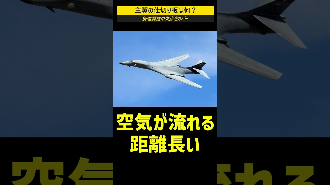 飛行機の主翼の仕切り板は何なのか？ #shorts