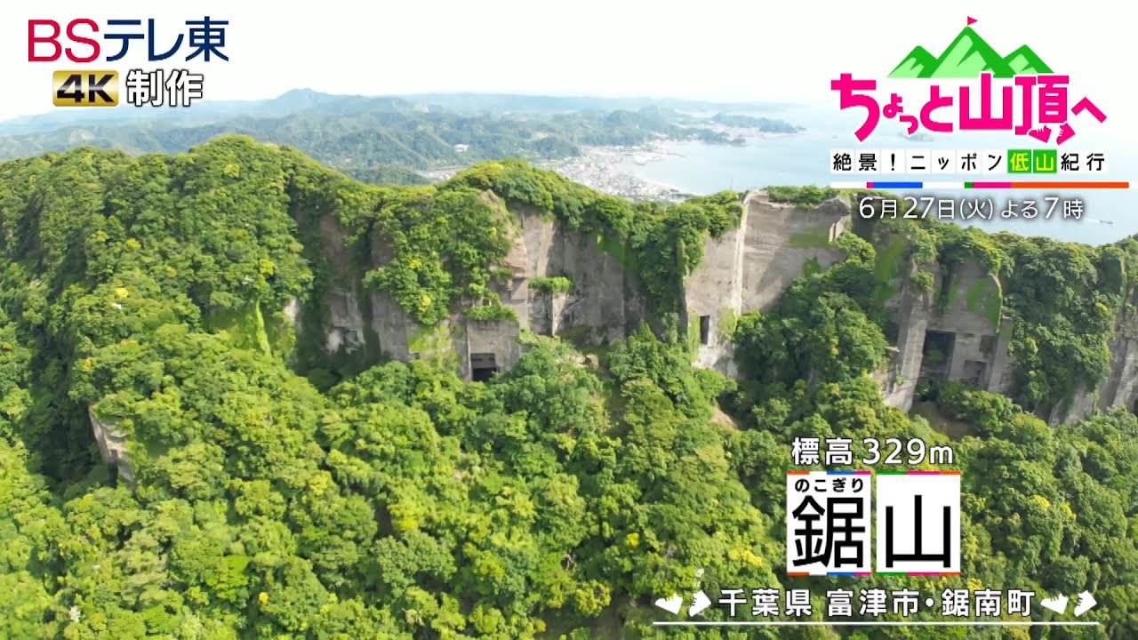 ちょっと山頂へ～絶景！ニッポン低山紀行～【千葉・鋸山／山梨・九鬼山】 | ＢＳテレ東