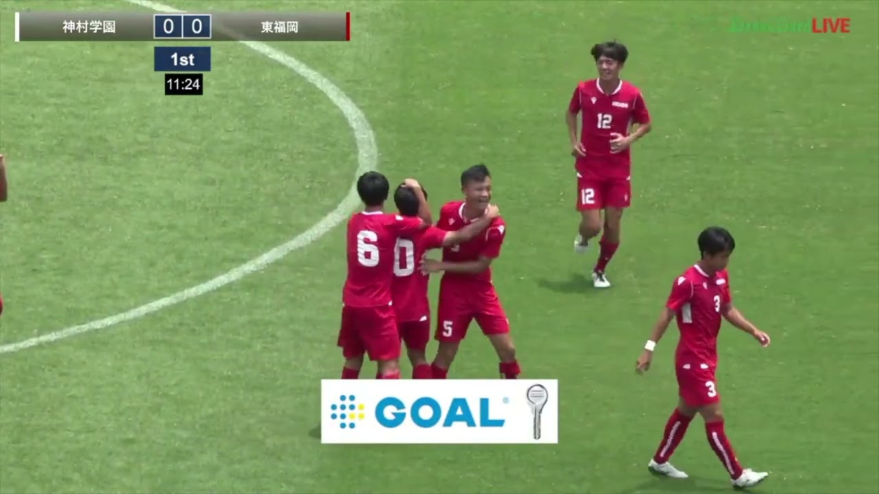 ハイライト【九州IH2023男子】決勝　神村学園 vs 東福岡 　第75回 全九州高校サッカー競技大会