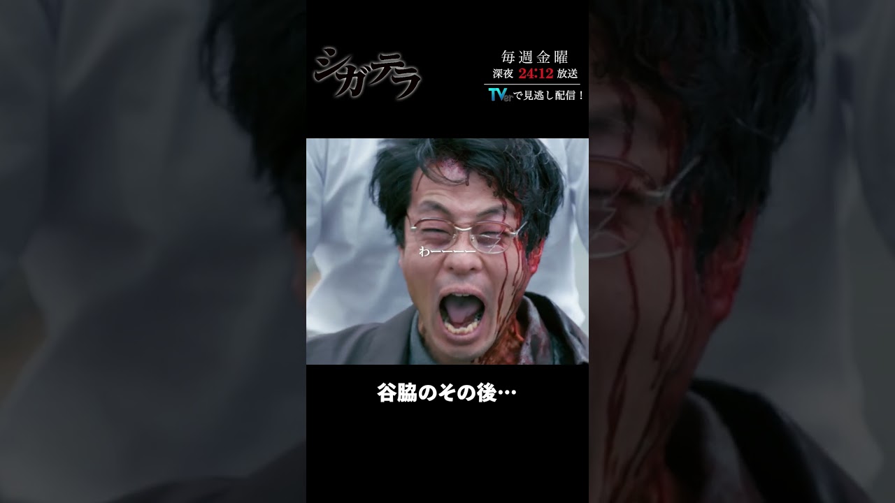 「#シガテラ」【谷脇のその後…ver.】 テレビ東京系 毎週金曜24時12分から放送&TVerで配信中！#醍醐虎汰朗 #関水渚 #長谷川慎 #shorts