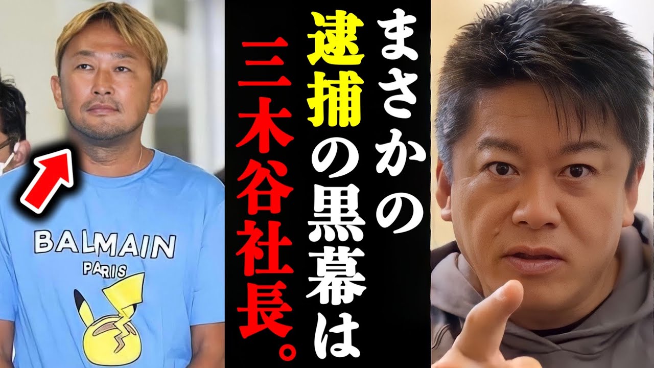 【ホリエモン】ガーシーの逮捕は三木谷氏の指示だった事が新情報により判明しました。#ホリエモン#ホリエモン切り抜き#ガーシー#立花孝志