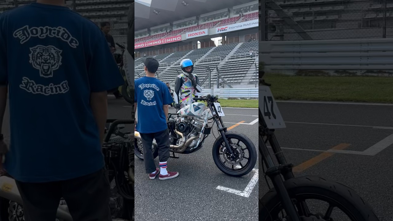 【Harley-Davidson】AVCC チャレンジャーレーシング長瀬智也選手#panhead #45power