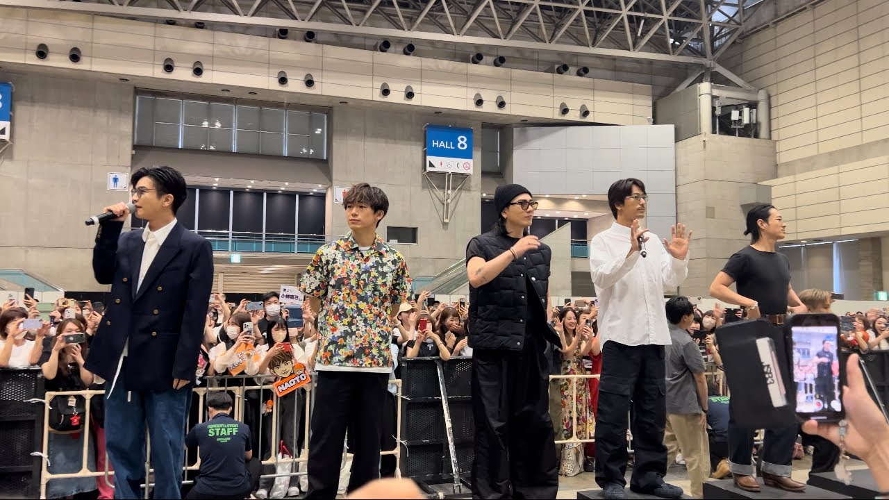 三代目JSOULBROTHERS MEET&GREET 幕張メッセ　6月17日　第1部　ウェルカムタイム