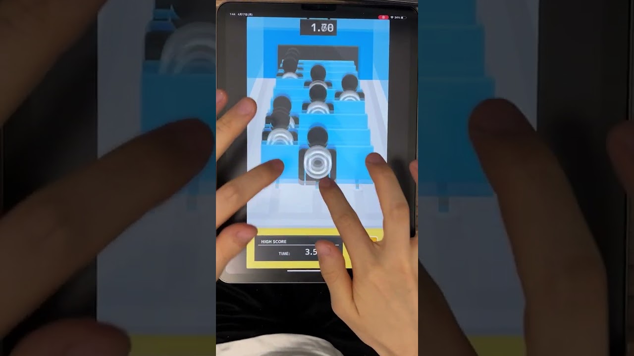 ガチ音ゲーマーが音ゲーっぽいミニゲームをやるとこうなる #shorts