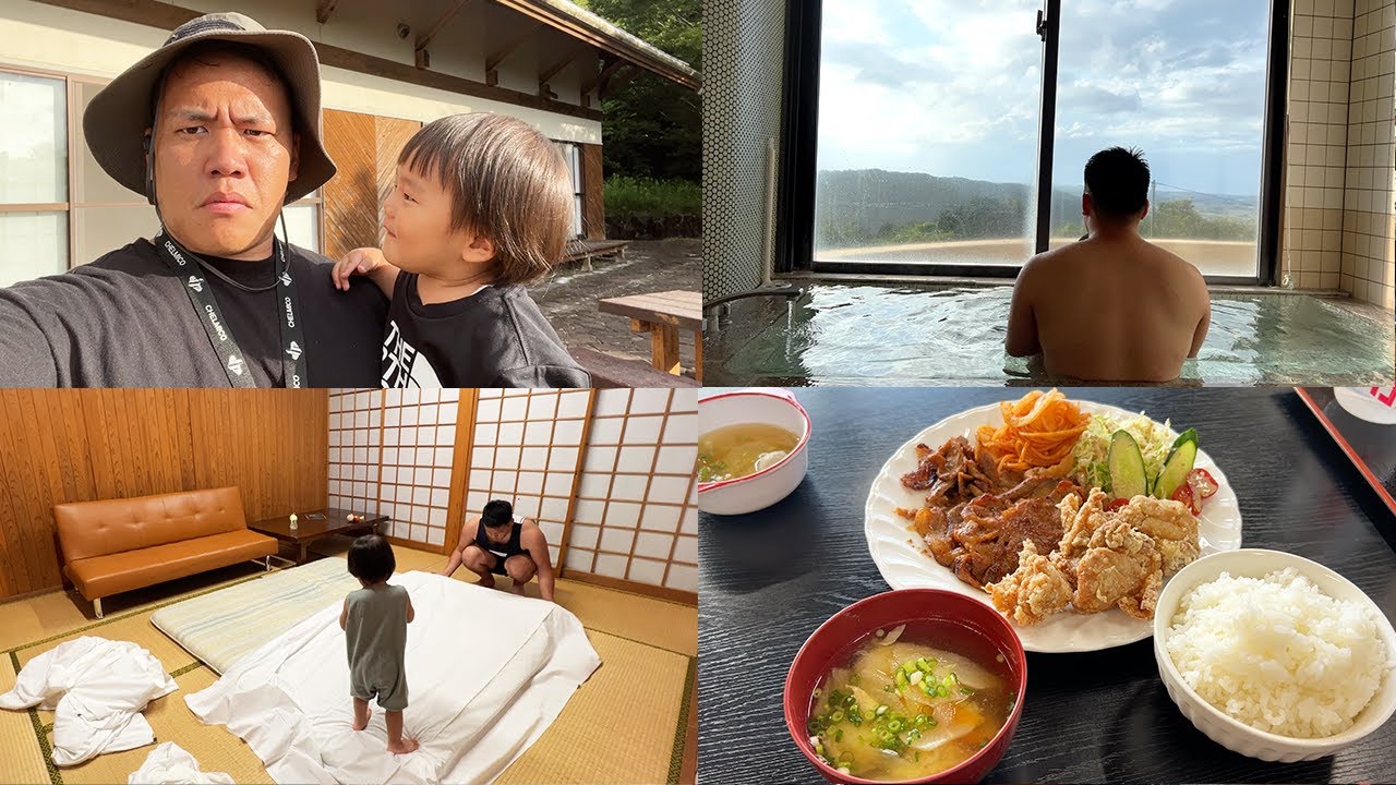 【vlog】息子と男旅 in 大分県中津市