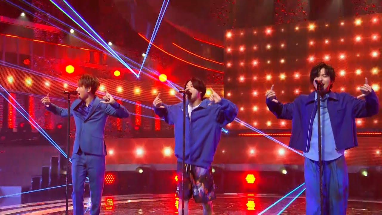 NEWS「チャンカパーナ」@THE MUSIC DAY 2023