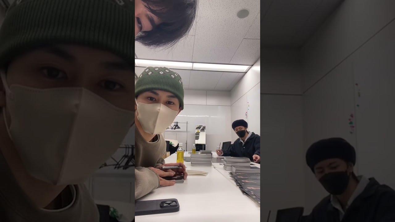 【超特急】インスタライブ「サイン書き配信✍️」23.02.17