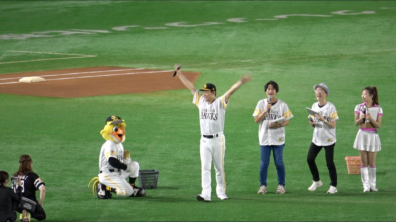 香取慎吾さんが試合前トークで宣伝しまくるwww