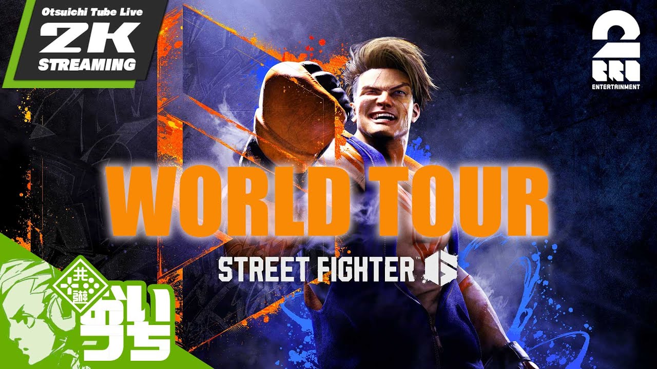 #1【キャラメイクから始まる】おついちの「STREET FIGHTER 6（ストリートファイター6）ワールドツアー」【2BRO.】