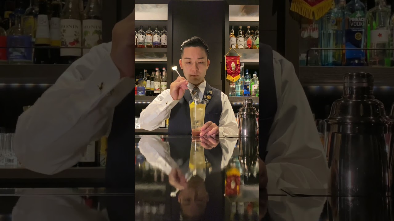 木村拓哉さん流【自宅飲みハイボール】#cocktail #shorts