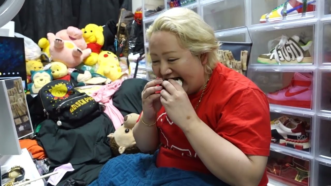 【大食い】104㎏ホスト原田たいぞう3日間の食生活に密着”2日目”これがデブの日常