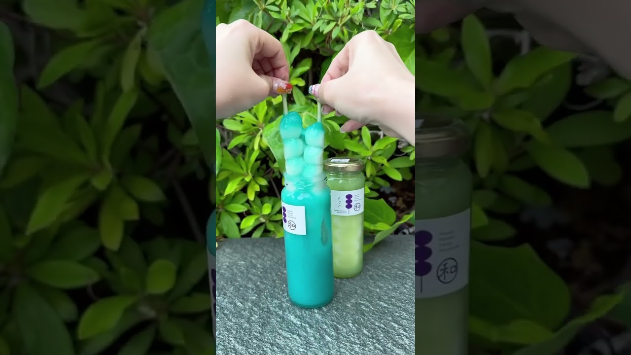 王様に捧ぐ薬指再現したくてイケメンにお団子食べさせた🍡ラムネ餅美味しすぎ！#shorts