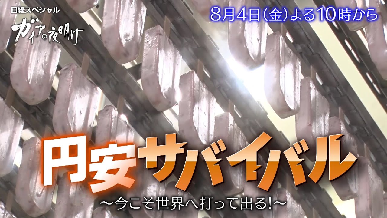 ガイアの夜明け【円安サバイバル～今こそ世界に打って出る！～】予告