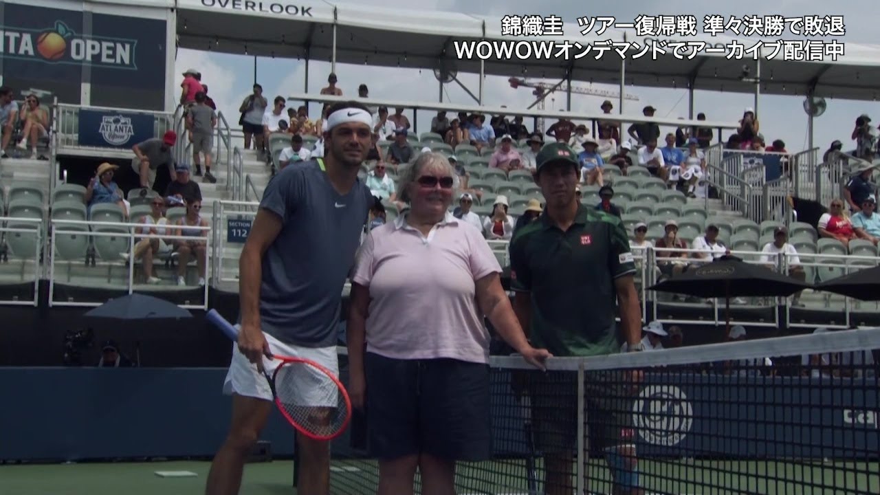 【準々決勝】T.フリッツ vs 錦織圭 ハイライト│男子テニスATPツアー250 アトランタ【WOWOW】