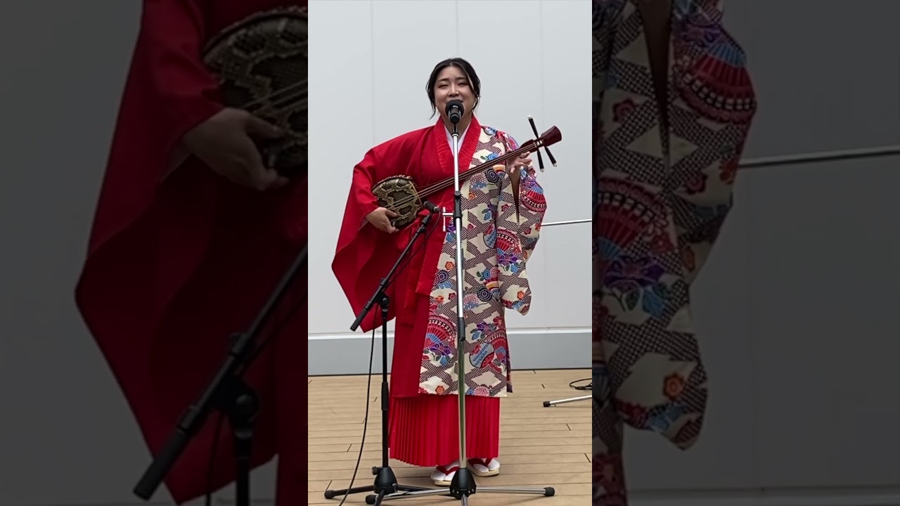 【三線演奏】桐谷健太 / 海の声 in みやきマルシェ #shorts