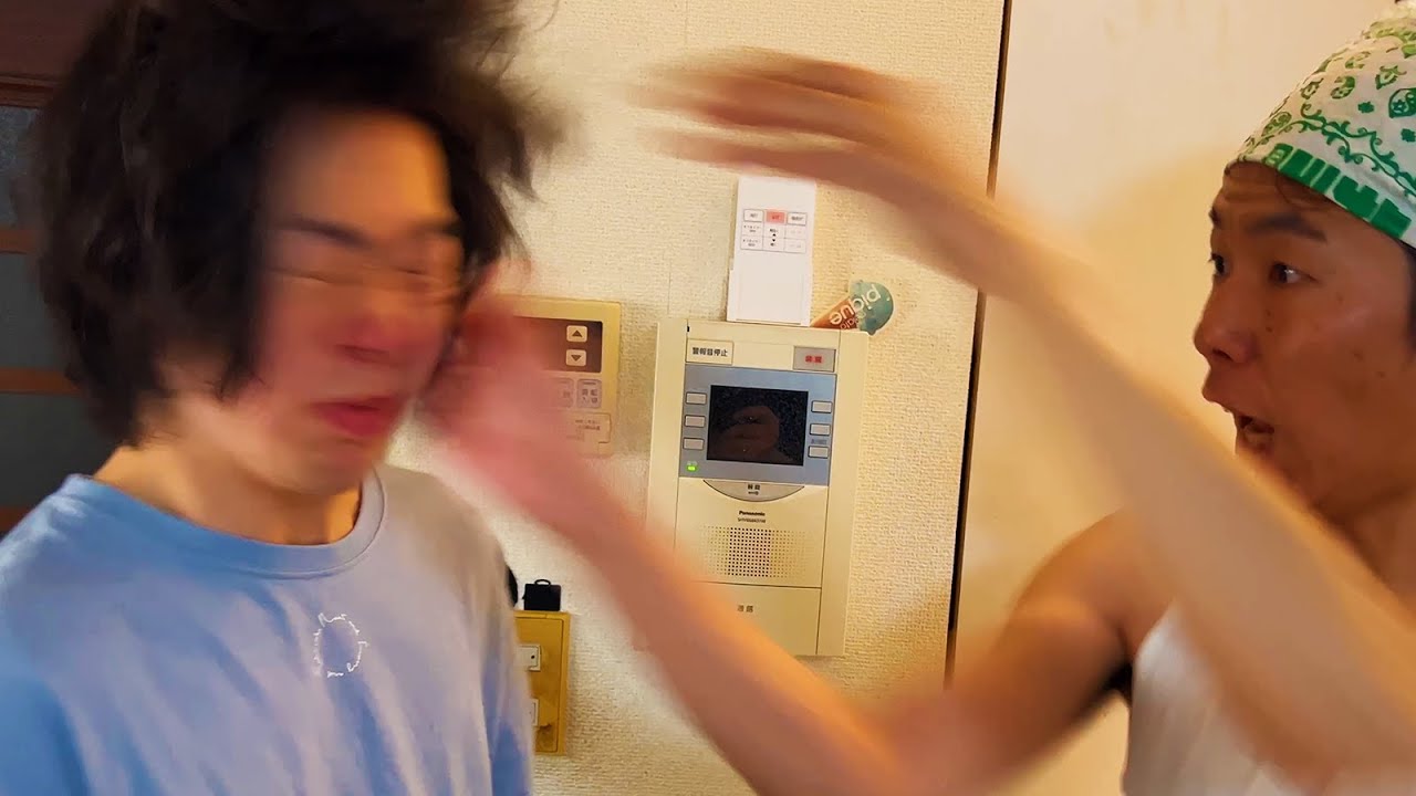 本気のビンタを２回されて居候がガチで泣いちゃった