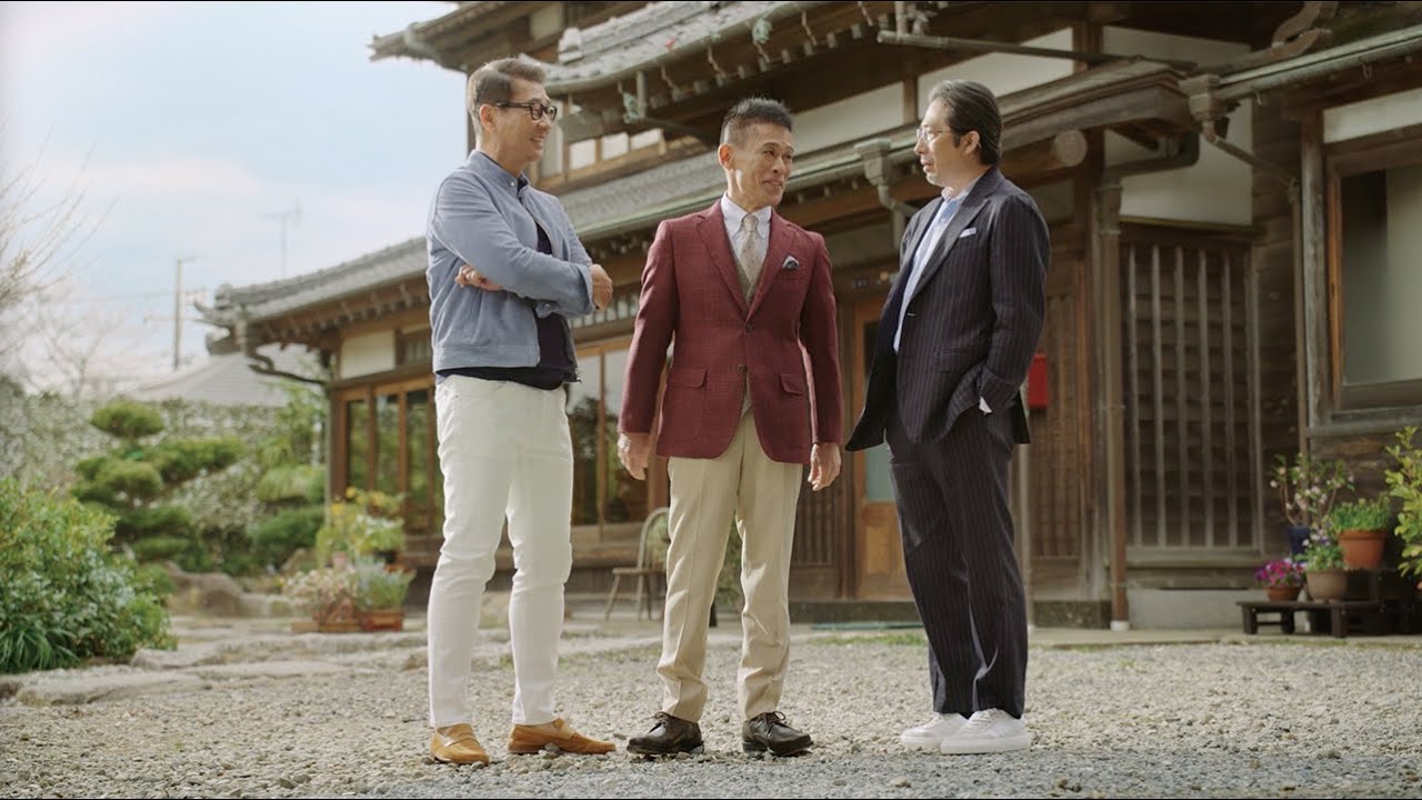 三菱ＵＦＪ信託銀行　「こころで話すと 家族」篇  60秒　主な出演者：中井貴一、真田広之、柳沢慎吾