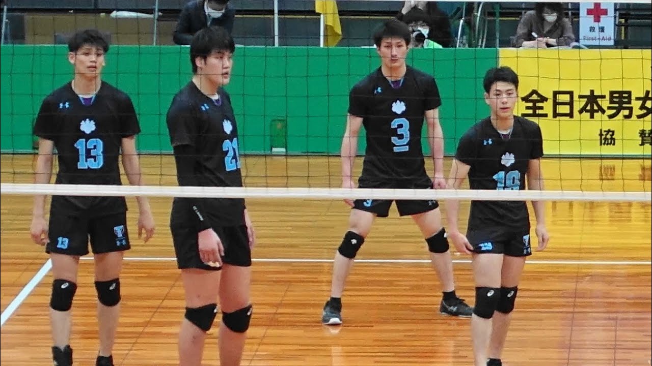 V1相手にジャイキリ! #牧大晃 #柳田歩輝 筑波大学 vs VC長野トライデンツ 第3セット  橋本岳人  山下彪 三輪大将 全日本男女選抜 黒鷲旗2023 #バレーボール #ハイキュー