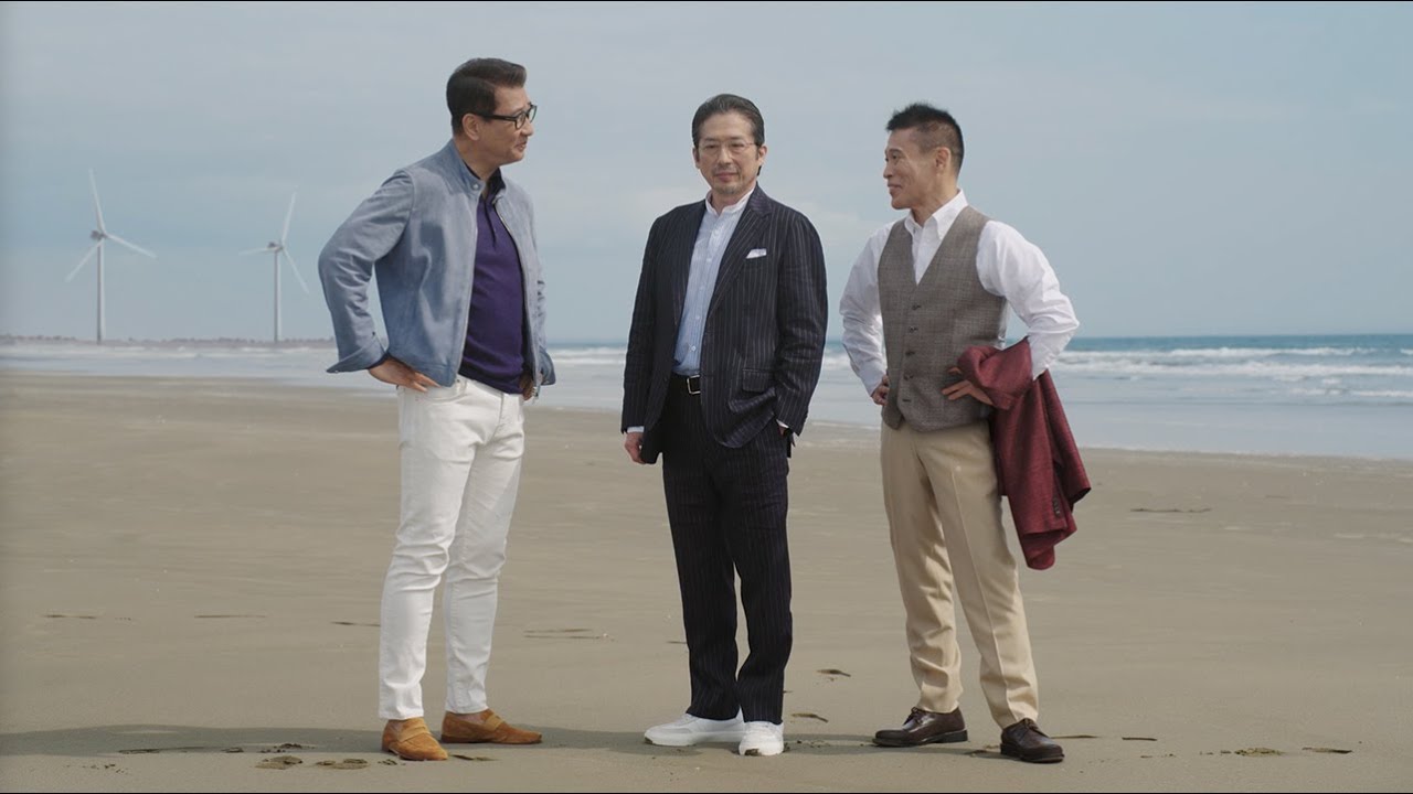 三菱ＵＦＪ信託銀行　テレビCM 「こころで話すと」篇　主な出演者：中井貴一、真田広之、柳沢慎吾